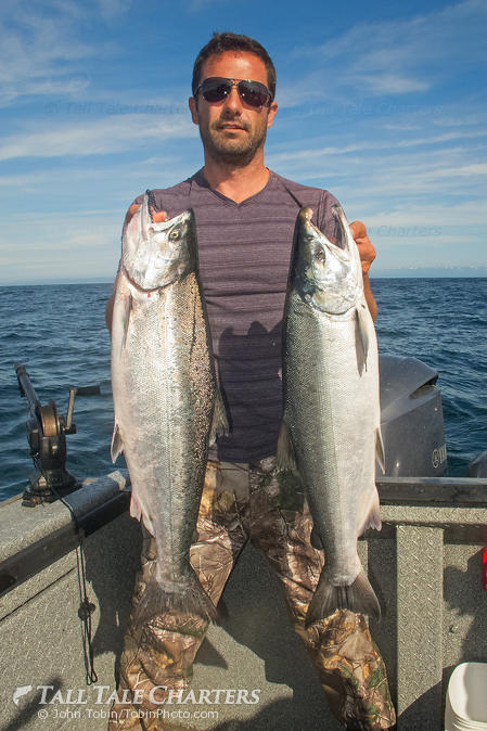 Homer Silver Salmon Fishing